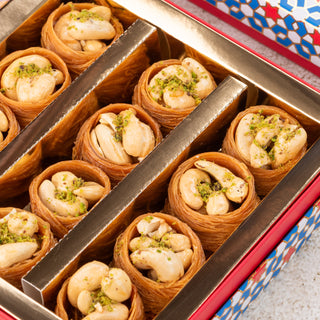 Oshe Bul Bul Cashew Baklava (Nest Baklava) - THE BAKLAVA BOX