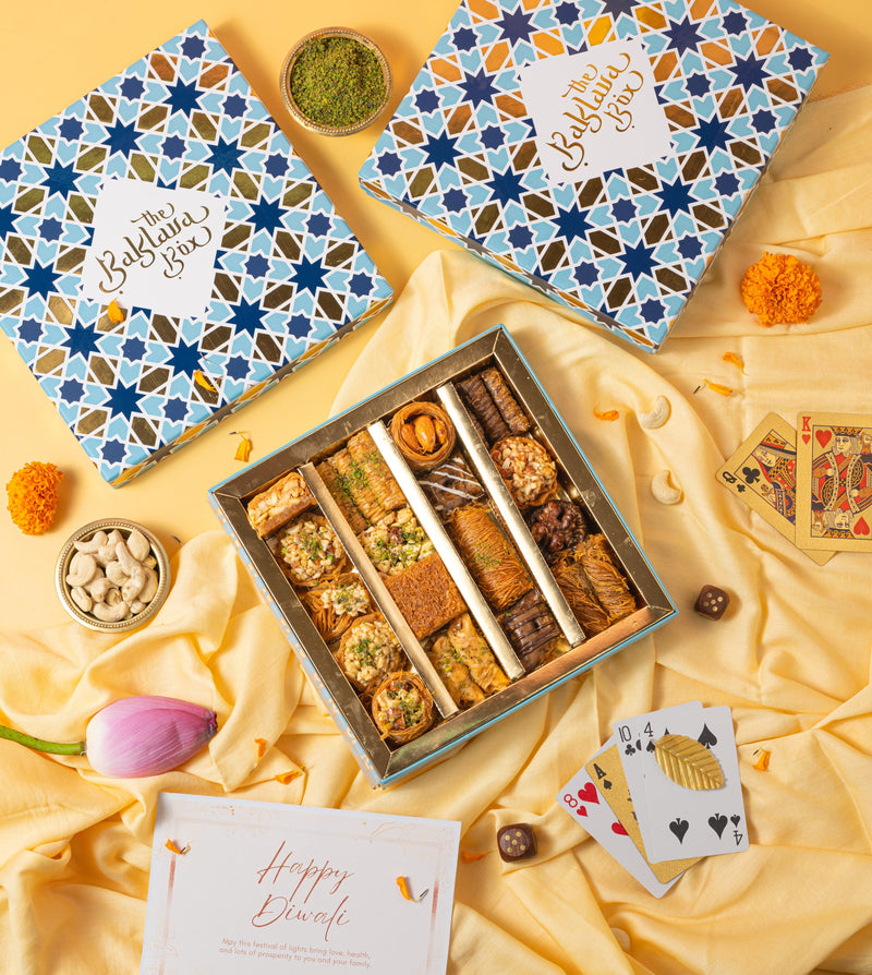 Assorted baklava gift box- Premium Diwali Gifting - THE BAKLAVA BOX