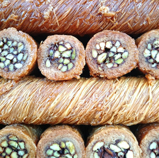 Burma Pistachio Baklava (600 gm) - THE BAKLAVA BOX