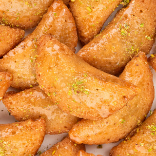 Kataifi Gujiya dry fruits- Holi Special - THE BAKLAVA BOX