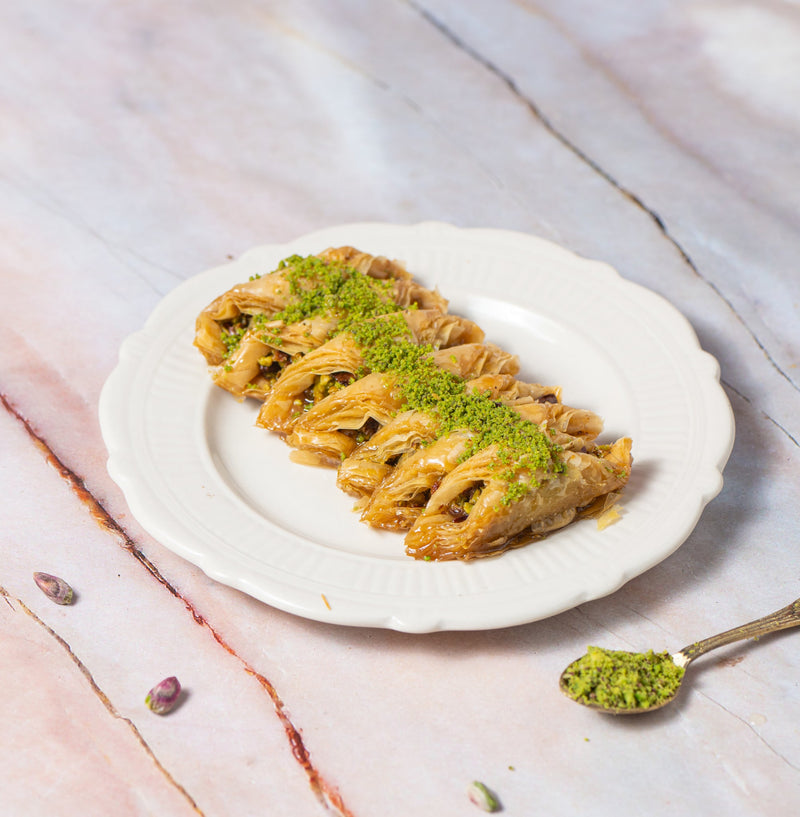 Pistachio Croissant Baklava - THE BAKLAVA BOX