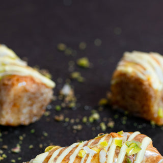 Rasmalai Roll Baklavas- Holi special sweets - THE BAKLAVA BOX