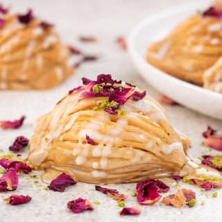 Rose Thandai Mydya Baklava - THE BAKLAVA BOX