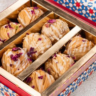 Rose Thandai Mydya Baklava - THE BAKLAVA BOX