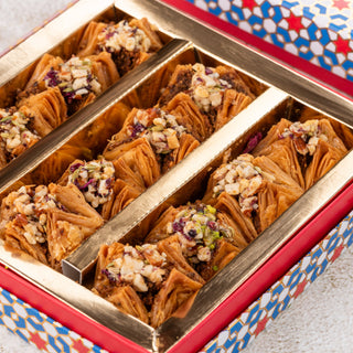 Thandai Pyramid Baklava- Holi special sweets - THE BAKLAVA BOX