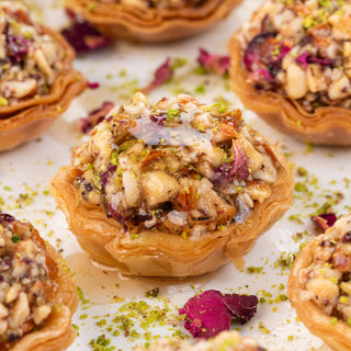 Thandai Rose Tart Baklavas- Holi special menu - THE BAKLAVA BOX