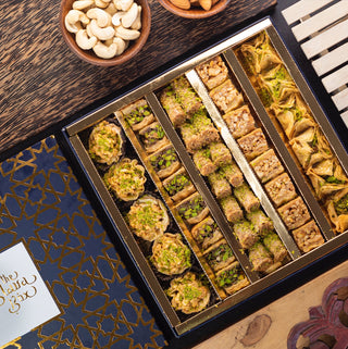 Valentine's Day Gift Box- Assorted Baklava Box (750gm) With Card - THE BAKLAVA BOX